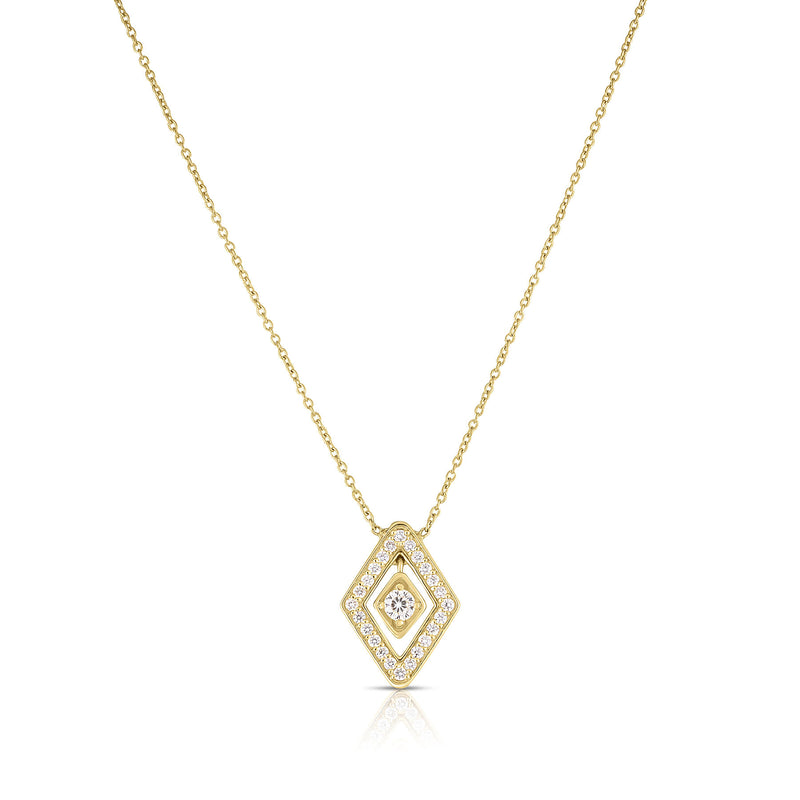 Roberto Coin Diamante Diamond Pendant Necklace