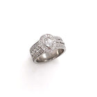 0.53 Pear Promise Custom Ring