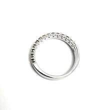 14K White Gold 0.50ctw Diamond Wedding Band Size 6
