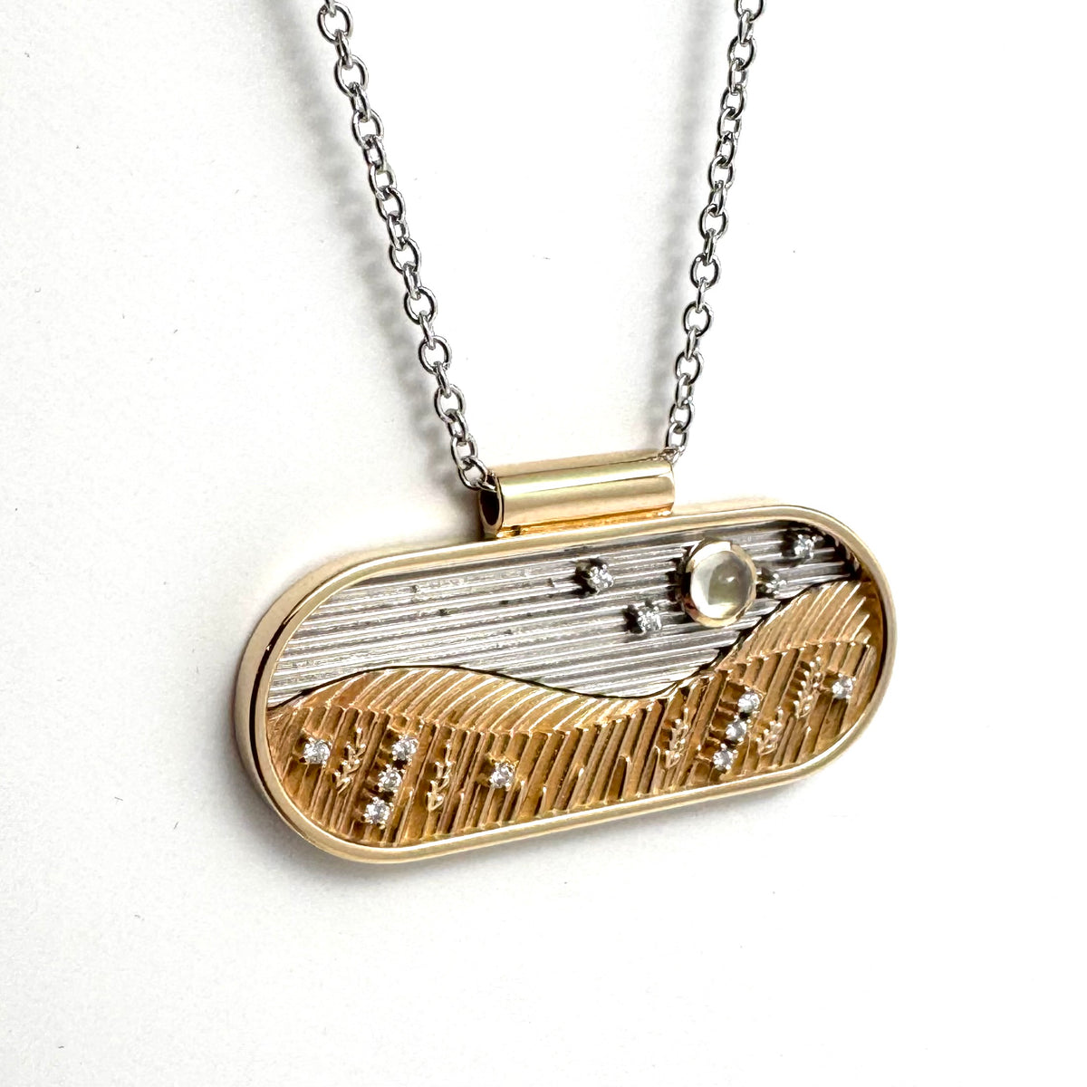 "Harvest Moon" Custom Designed Necklace