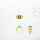 4.94 Golden Noir Custom Ring