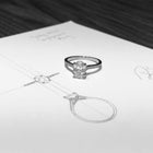 1.34 Oval Embrace Custom Ring