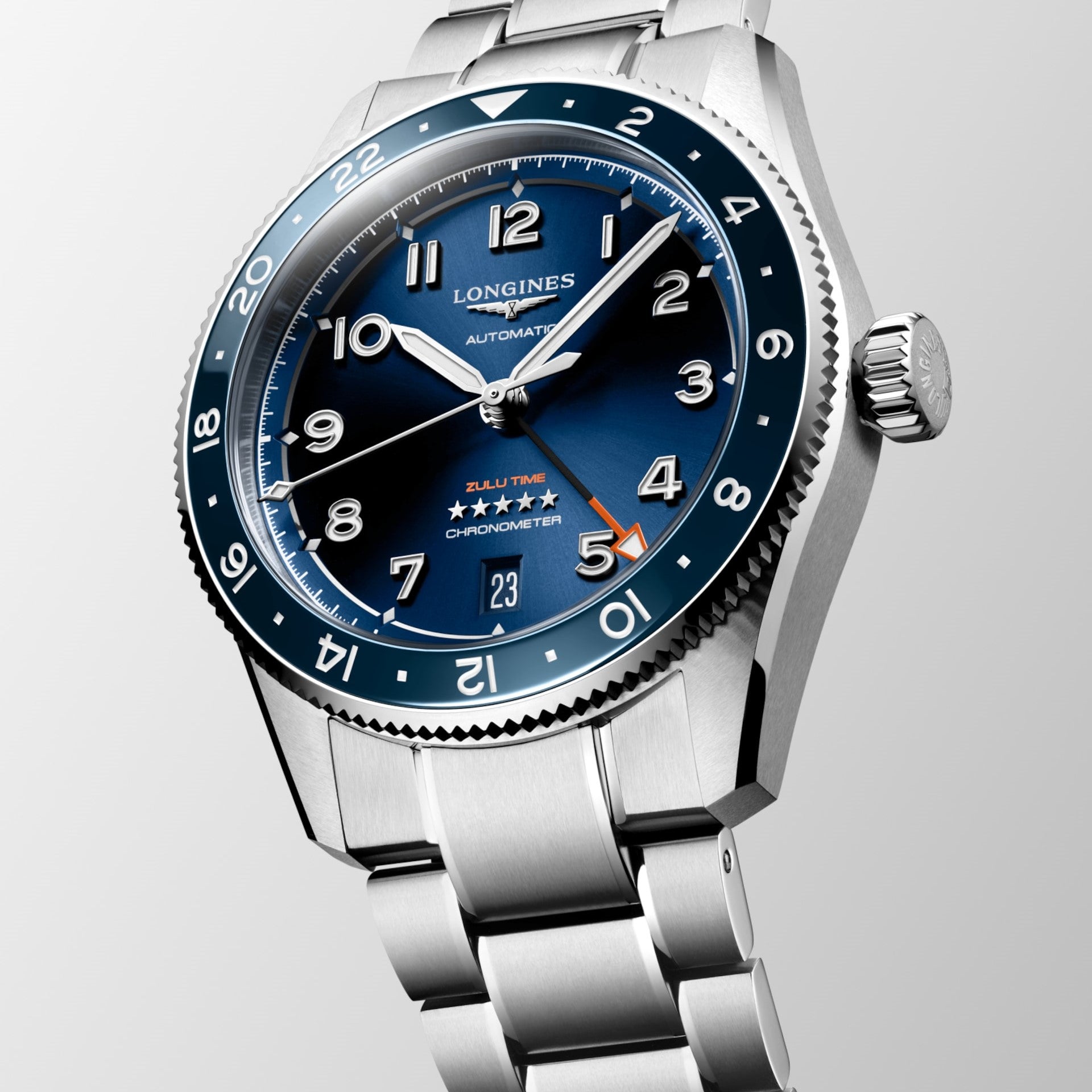 Longines Spirit Zulu Time 39mm