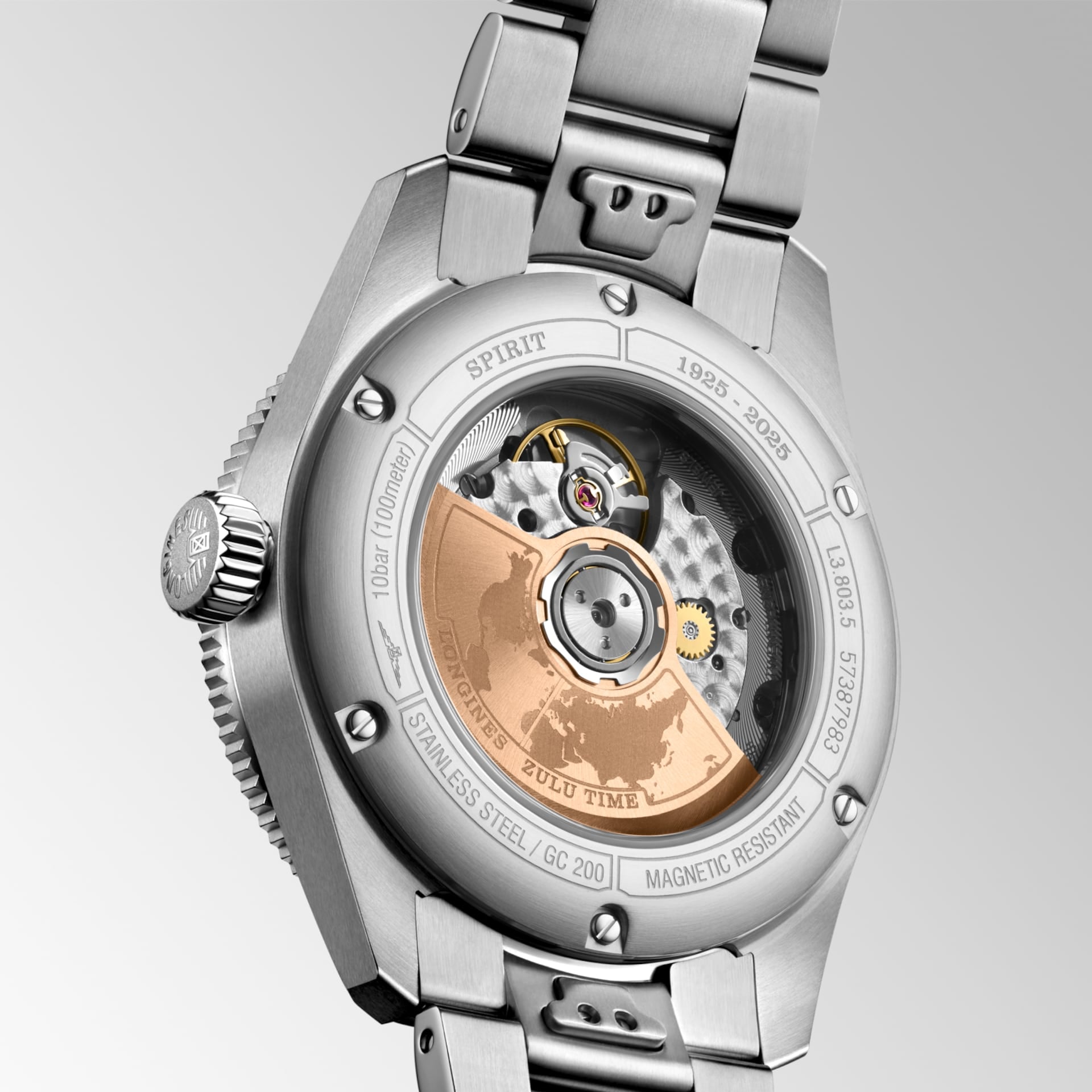 Longines Spirit Zulu Time 39mm