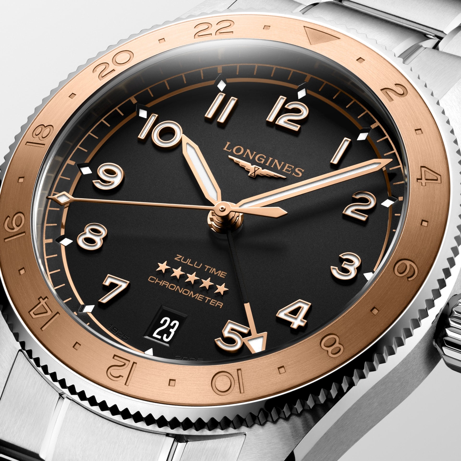 Longines Spirit Zulu Time 39mm