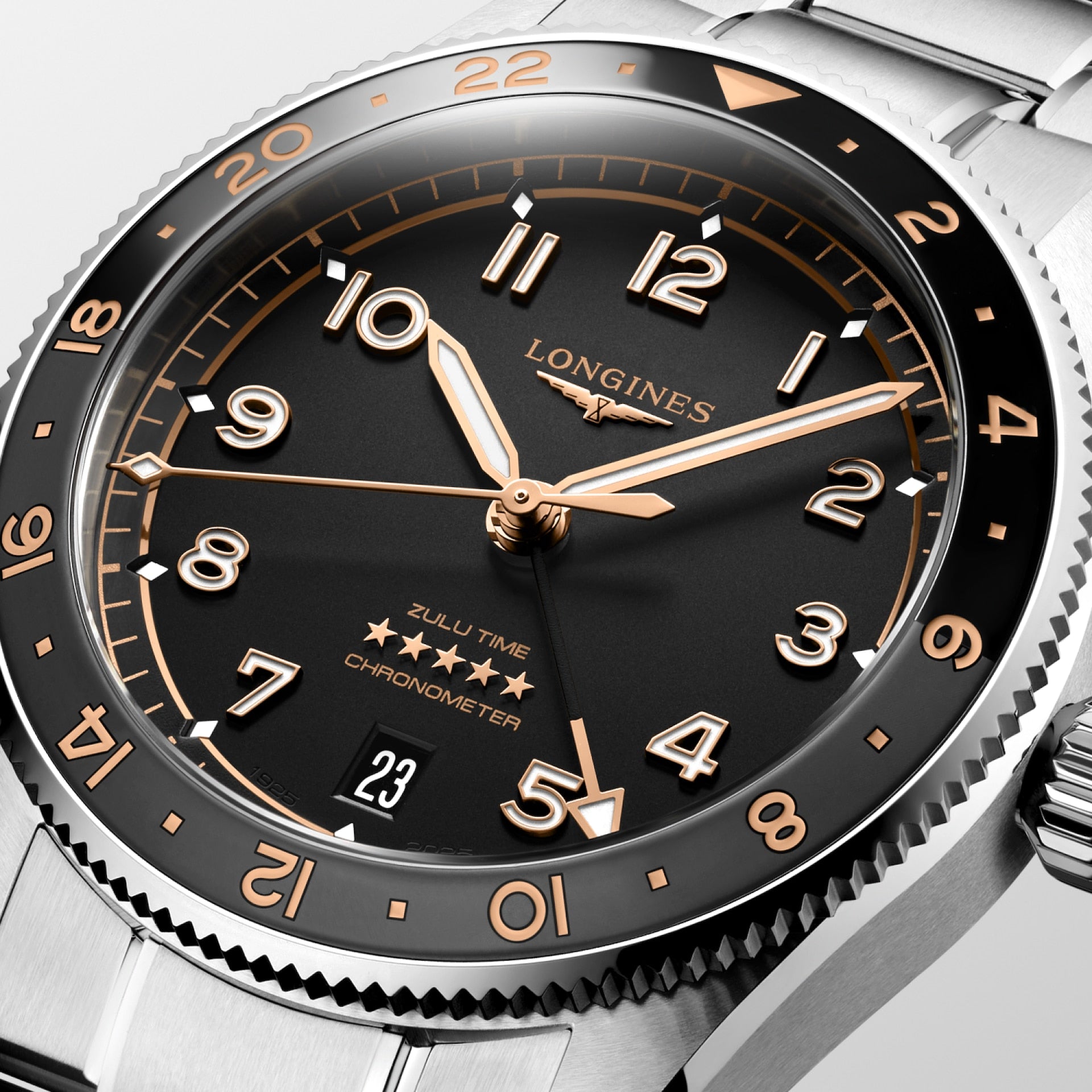 Longines Spirit Zulu Time 39mm