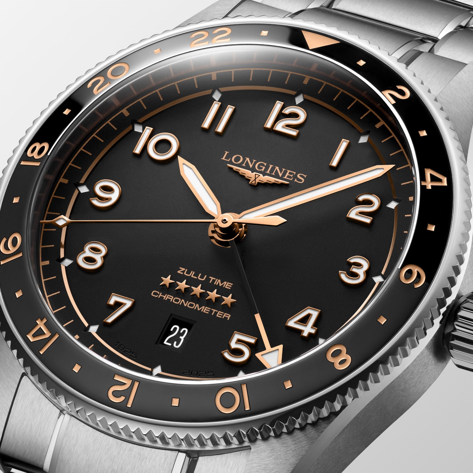 Longines Spirit Zulu Time 42mm