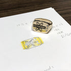 "Piston Ring" Custom Corporate Ring