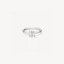 Hearts On Fire Vela Solitaire Ring with Diamond Gallery