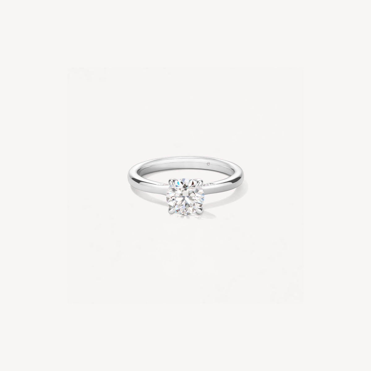 Hearts On Fire Vela Solitaire Ring with Diamond Gallery