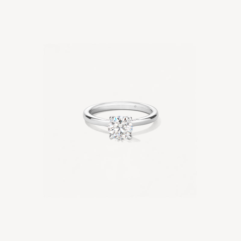 Hearts On Fire Vela Solitaire Ring with Diamond Gallery