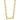 Sterling Silver Gold-Plated Polished Bar Necklace