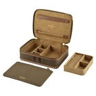 WOLF Ida Travel Zip Jewel Case Khaki