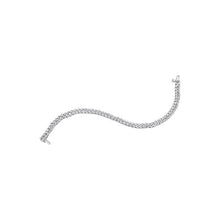 10K White Gold Diamond Bracelet