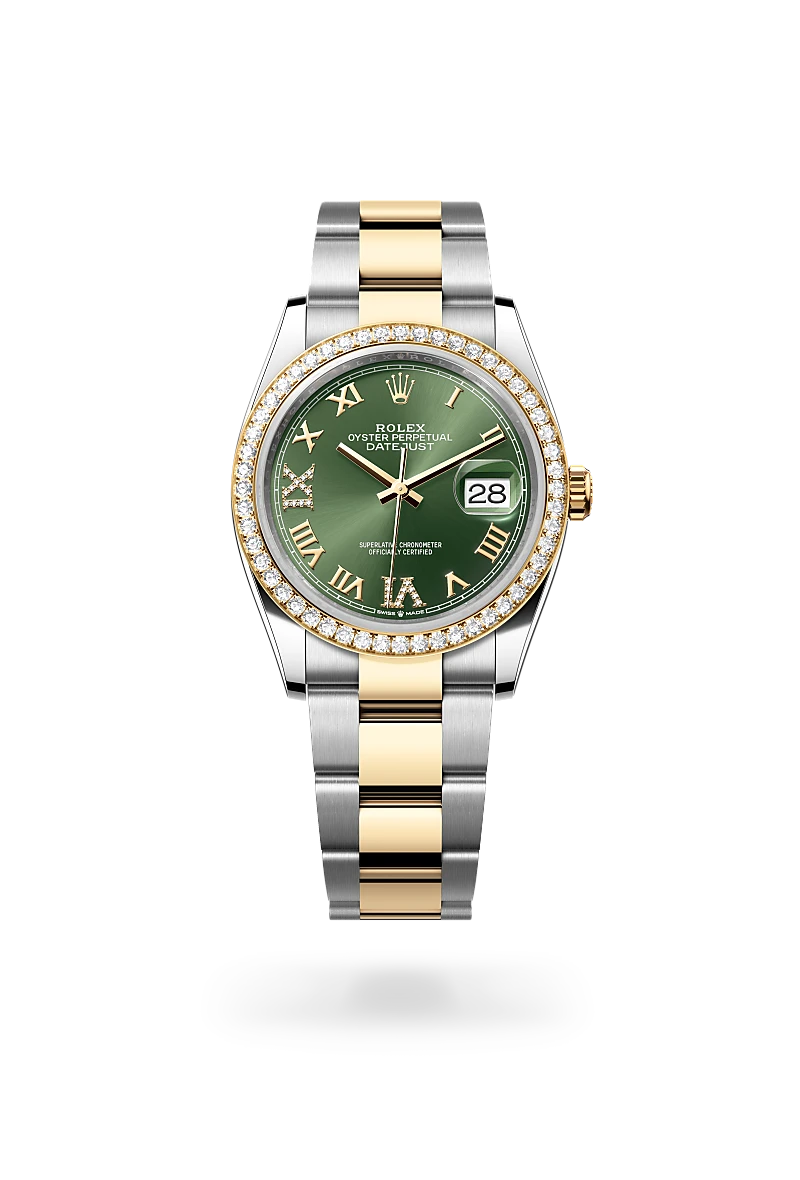 Rolex Datejust in Yellow Rolesor - combination of Oystersteel and yellow gold M126283RBR-0012 | IJL Since 1937