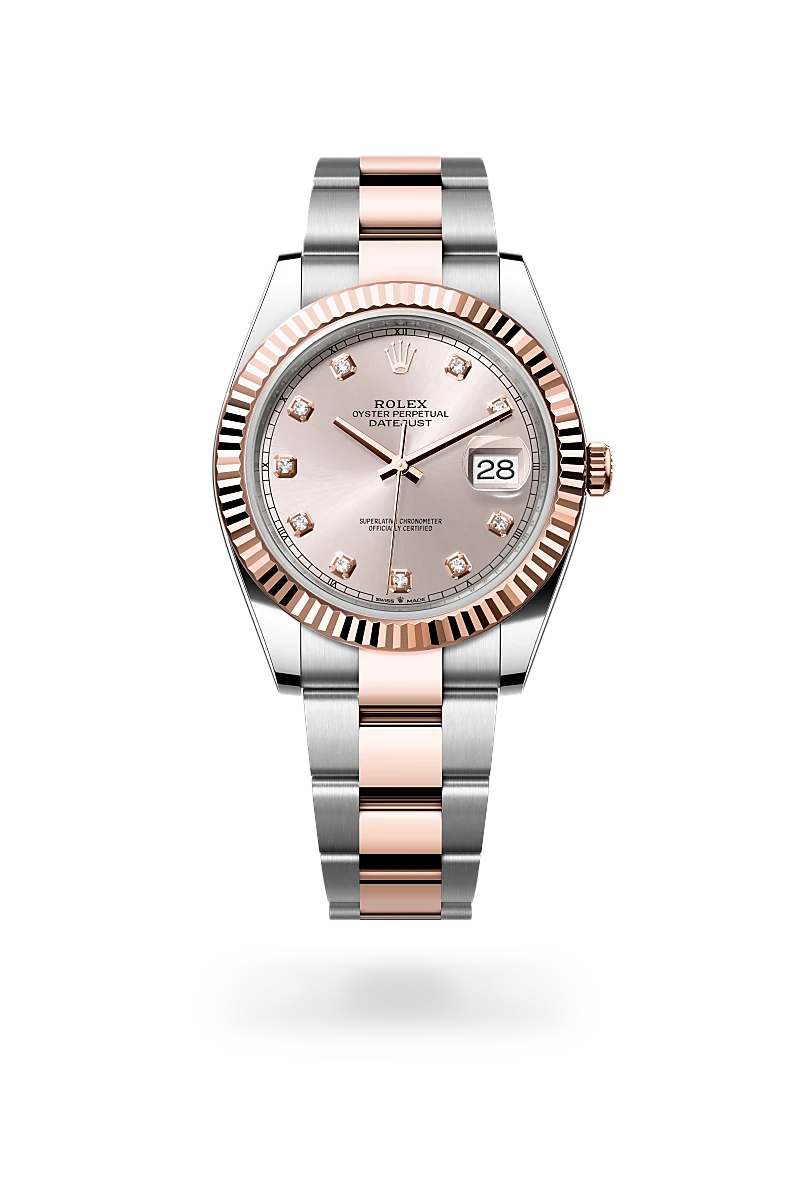 Rolex Datejust in Everose Rolesor - combination of Oystersteel and Everose gold, M126331-0007 - IJL Since 1937