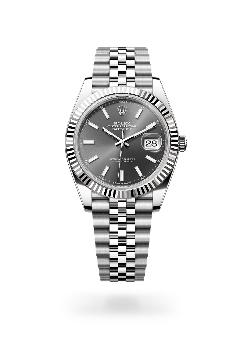 Rolex Datejust in White Rolesor - combination of Oystersteel and white gold, M126334-0014 - IJL Since 1937