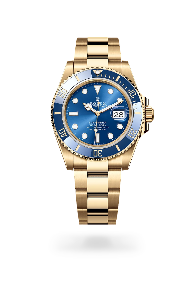 Rolex Submariner in 18 ct yellow gold M126618LB-0002 | IJL Since 1937