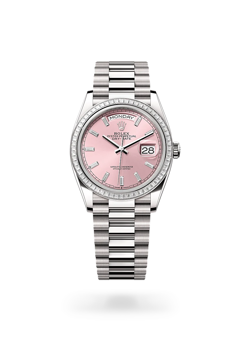 Rolex Day-Date in 18 ct white gold M128399TBR-0029 | IJL Since 1937