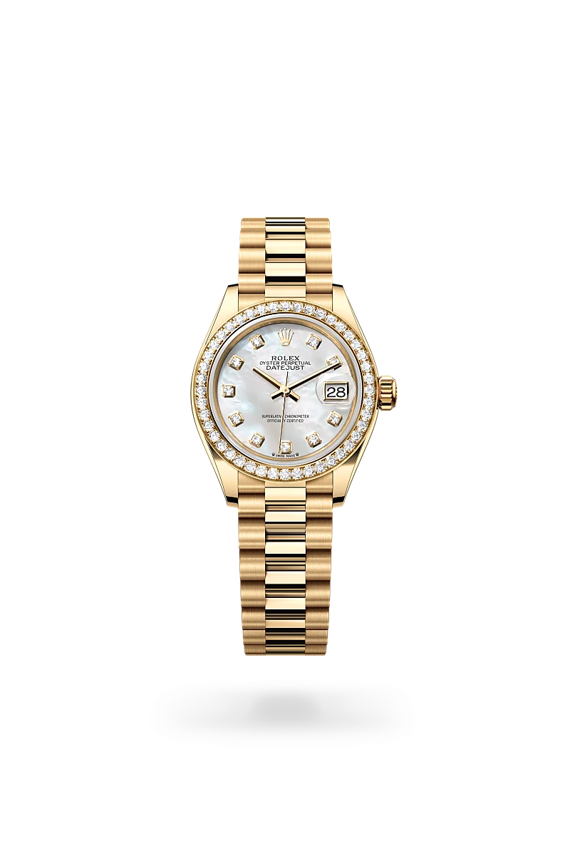 Rolex Lady-Datejust in 18 ct yellow gold M279138RBR-0015 | IJL Since 1937