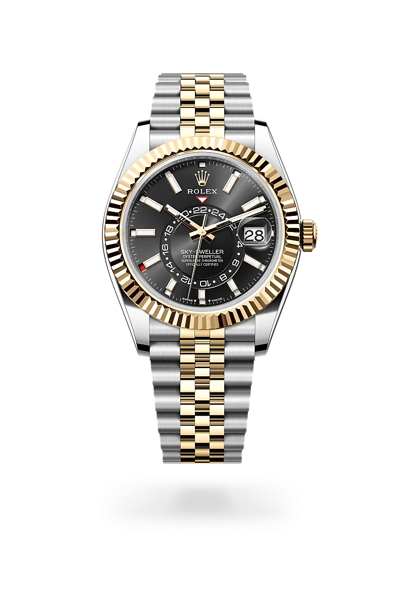 Rolex Sky-Dweller in Yellow Rolesor - combination of Oystersteel and yellow gold M336933-0004 | IJL Since 1937