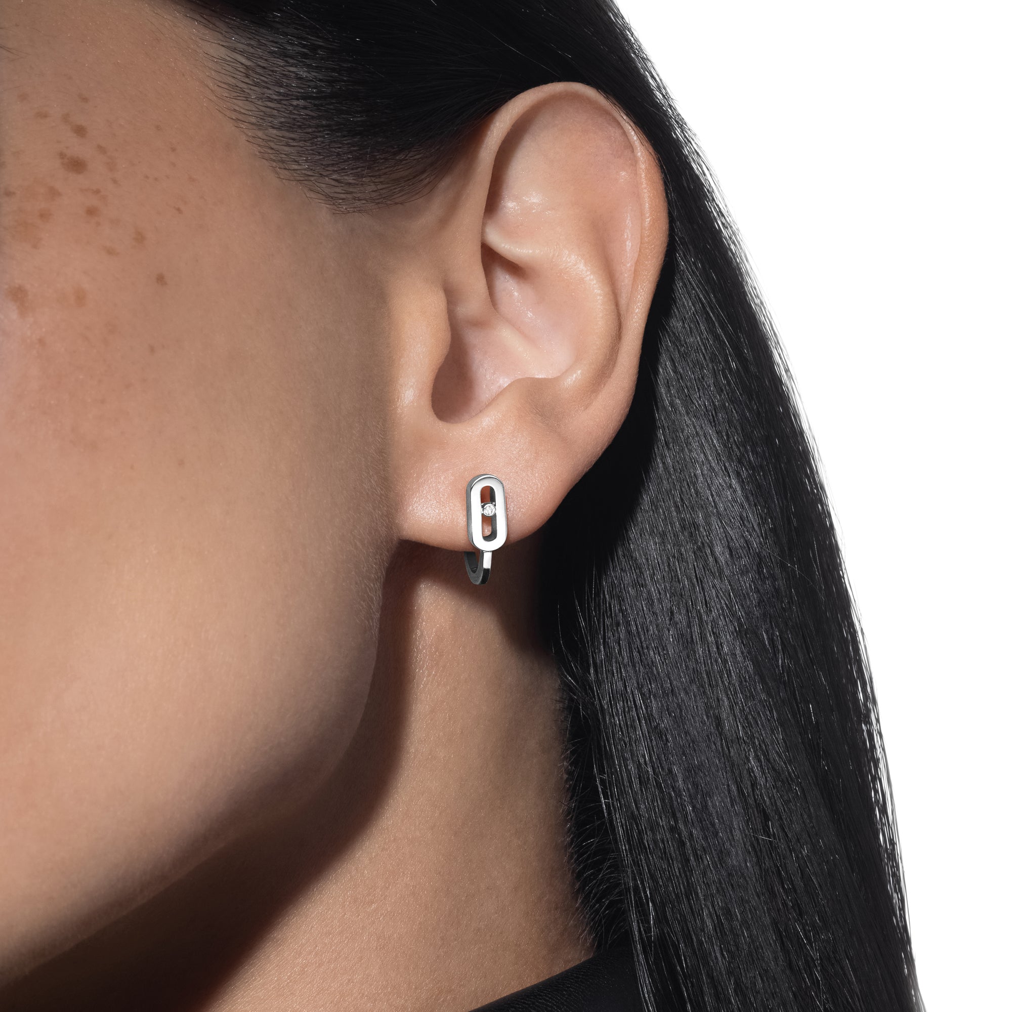Messika Move Uno Mini Hoop Earrings