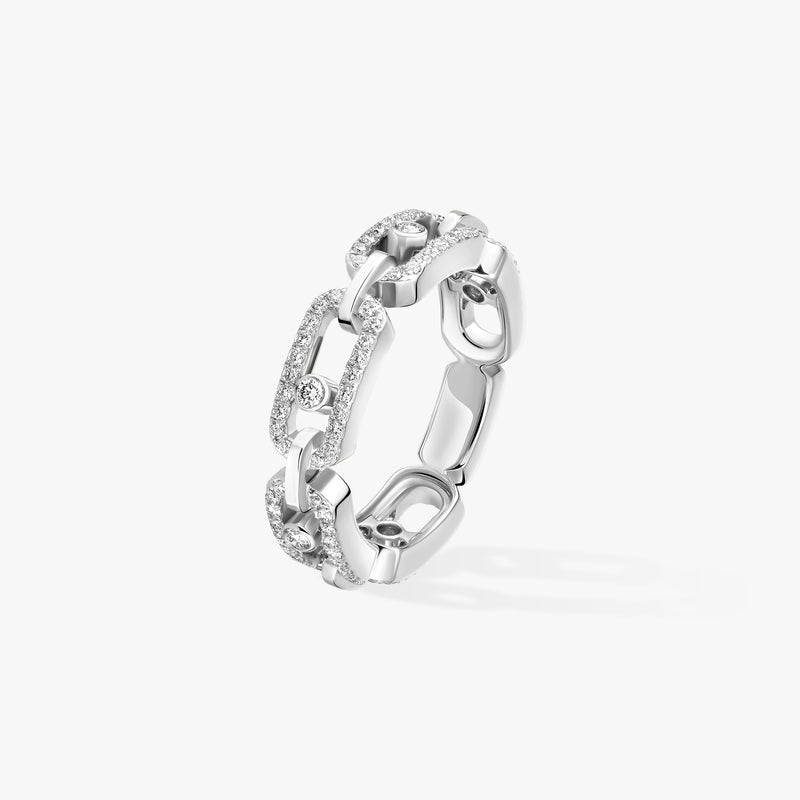 Messika Move Link Multi Pavé Ring