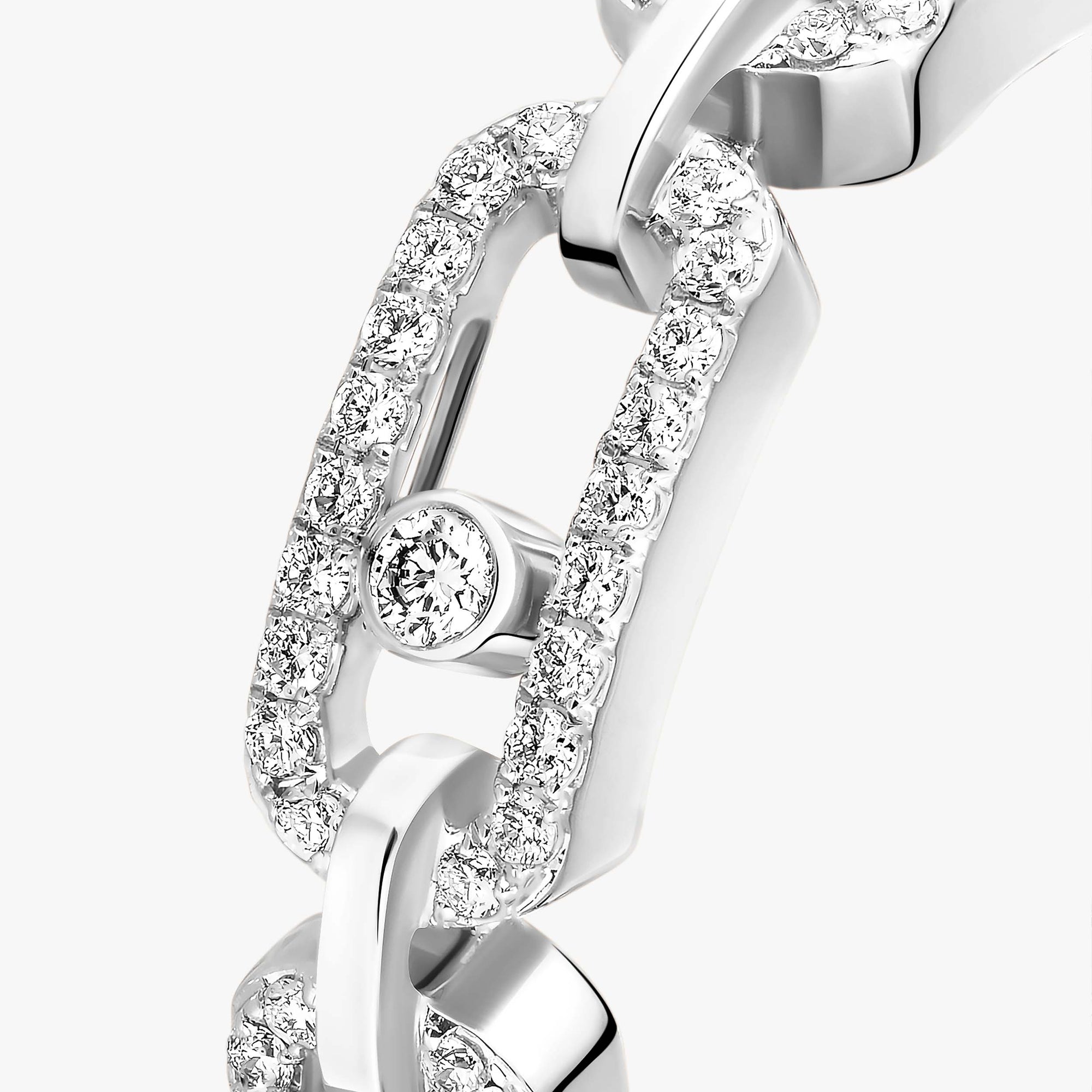 Messika Move Link Multi Pavé Ring