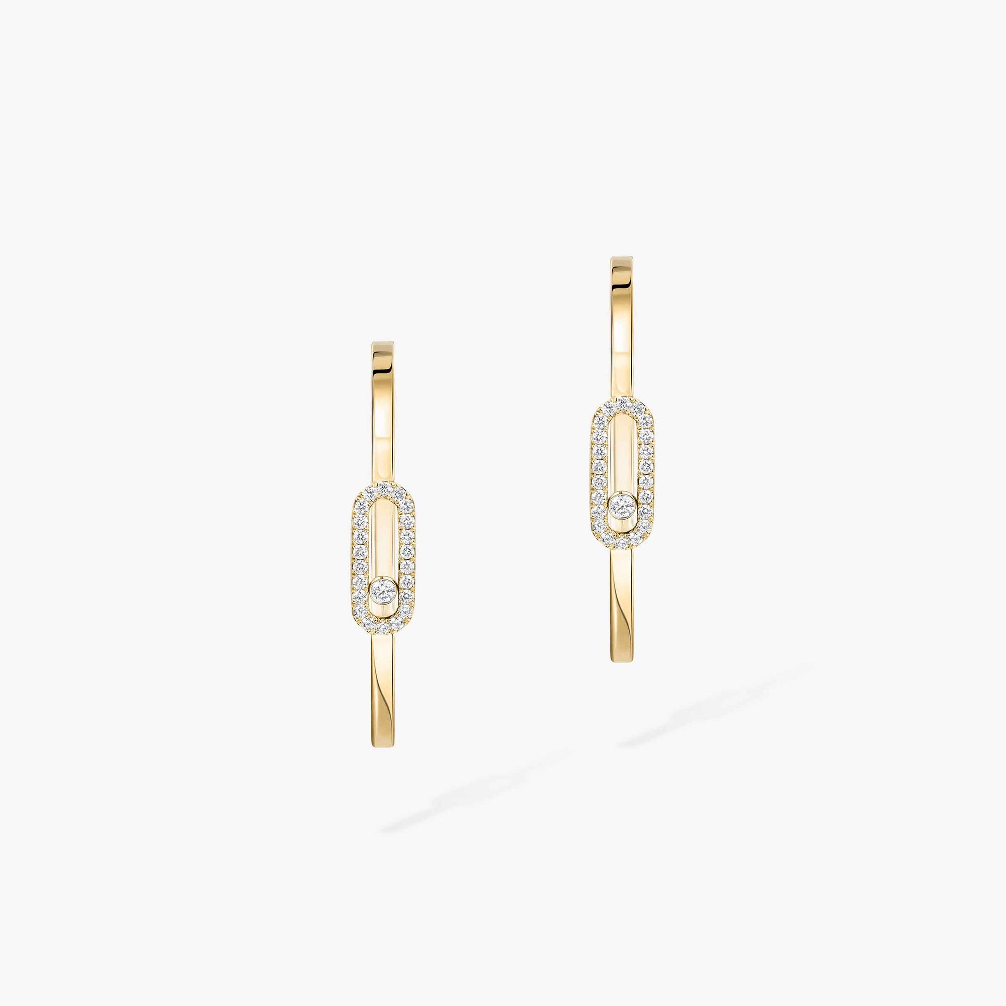 Messika Move Uno Small Hoop Earrings