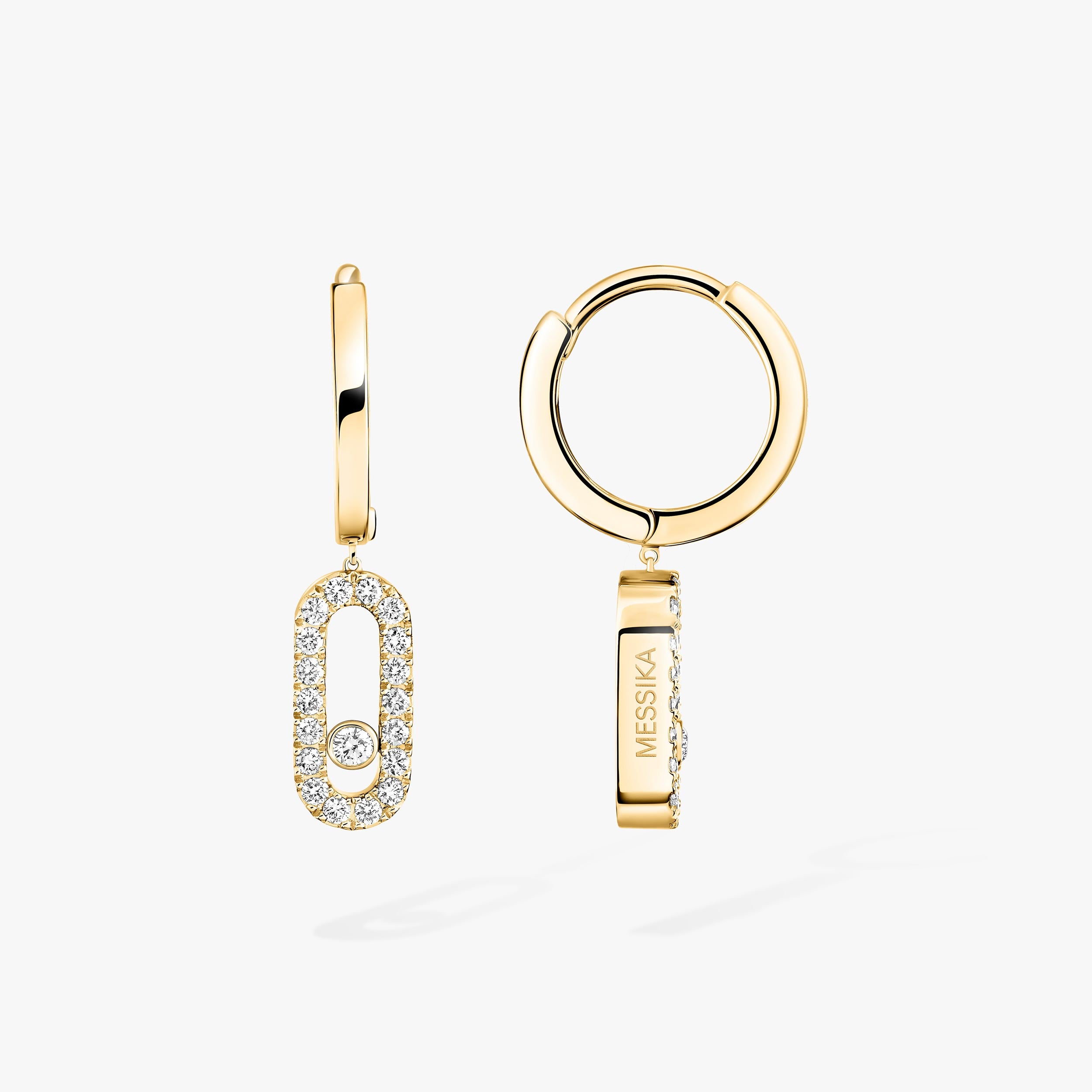 Messika Move Uno Hoop Earrings