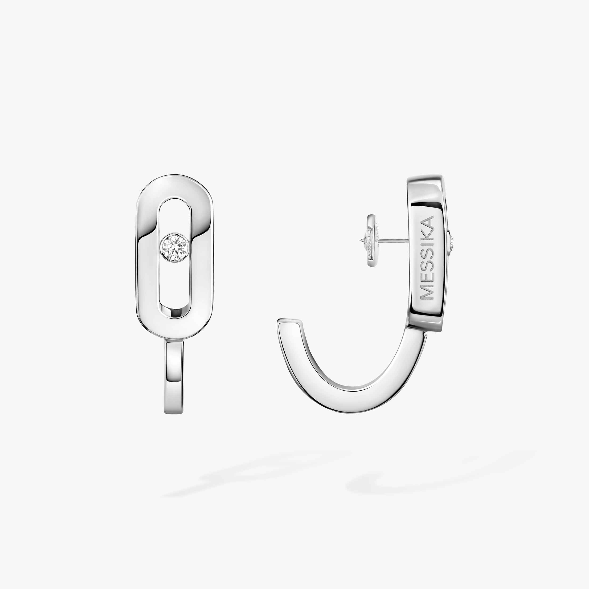 Messika Move Uno Mini Hoop Earrings