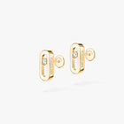 Messika Gold Move Uno Stud Earrings