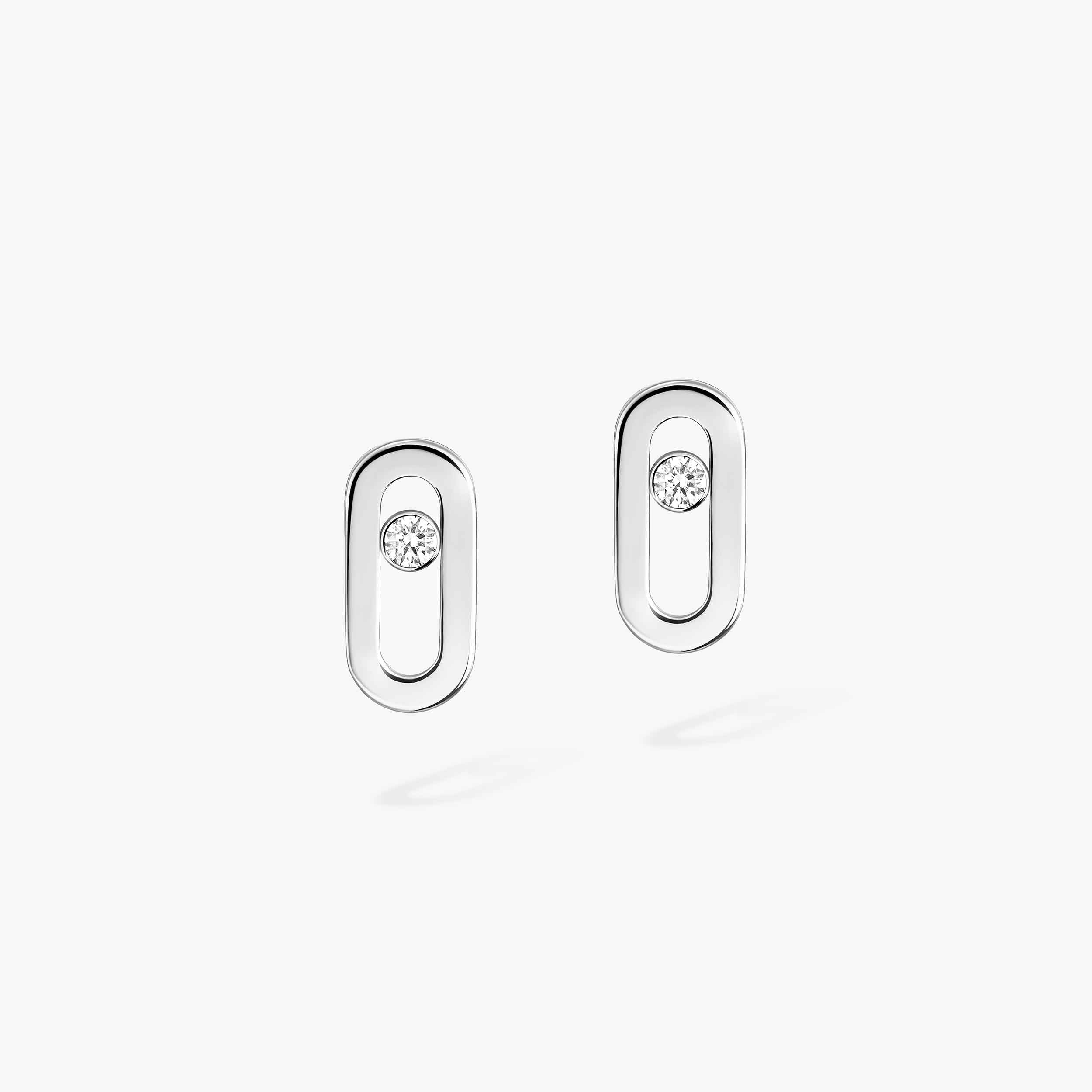 Messika Gold Move Uno Stud Earrings