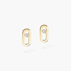 Messika Gold Move Uno Stud Earrings