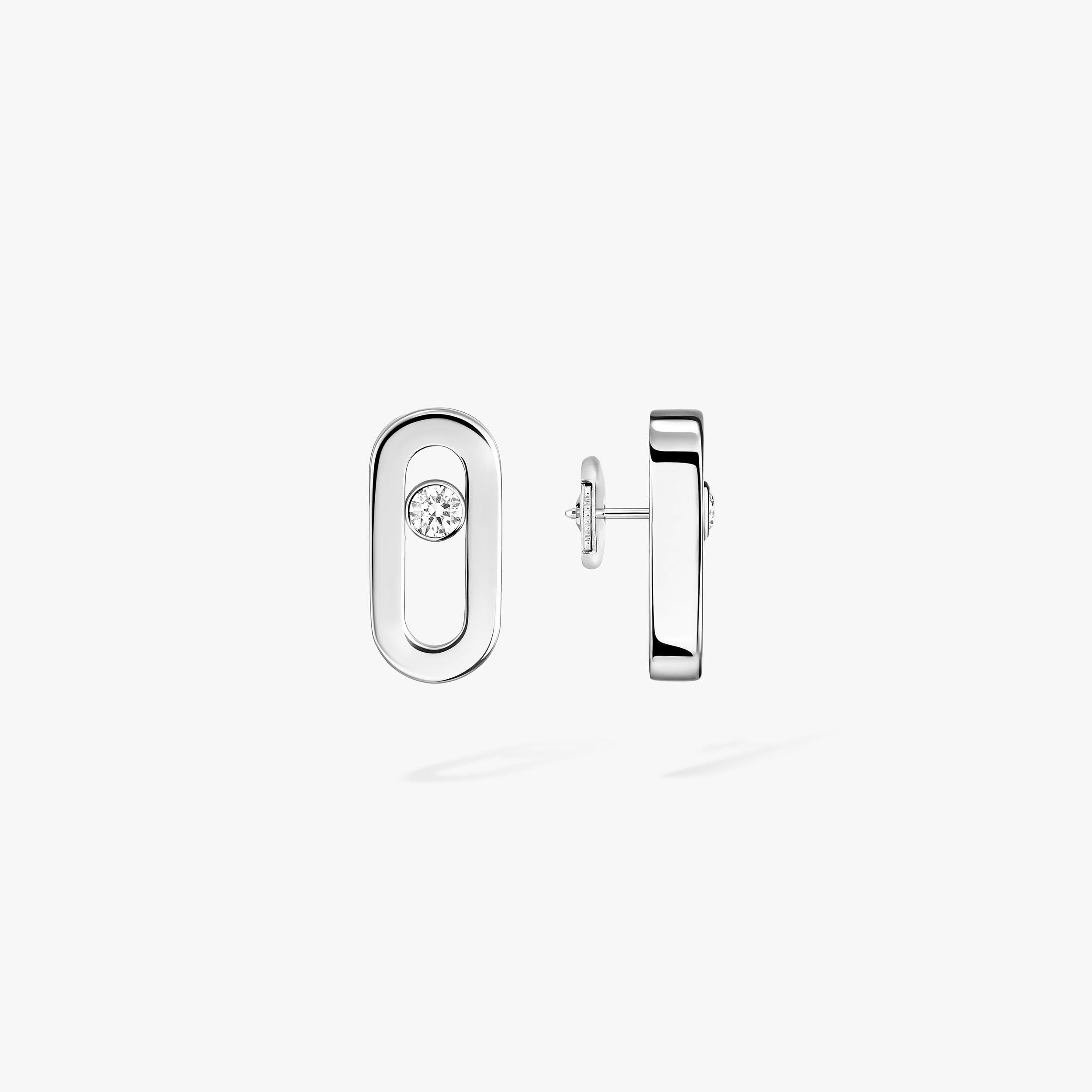 Messika Gold Move Uno Stud Earrings