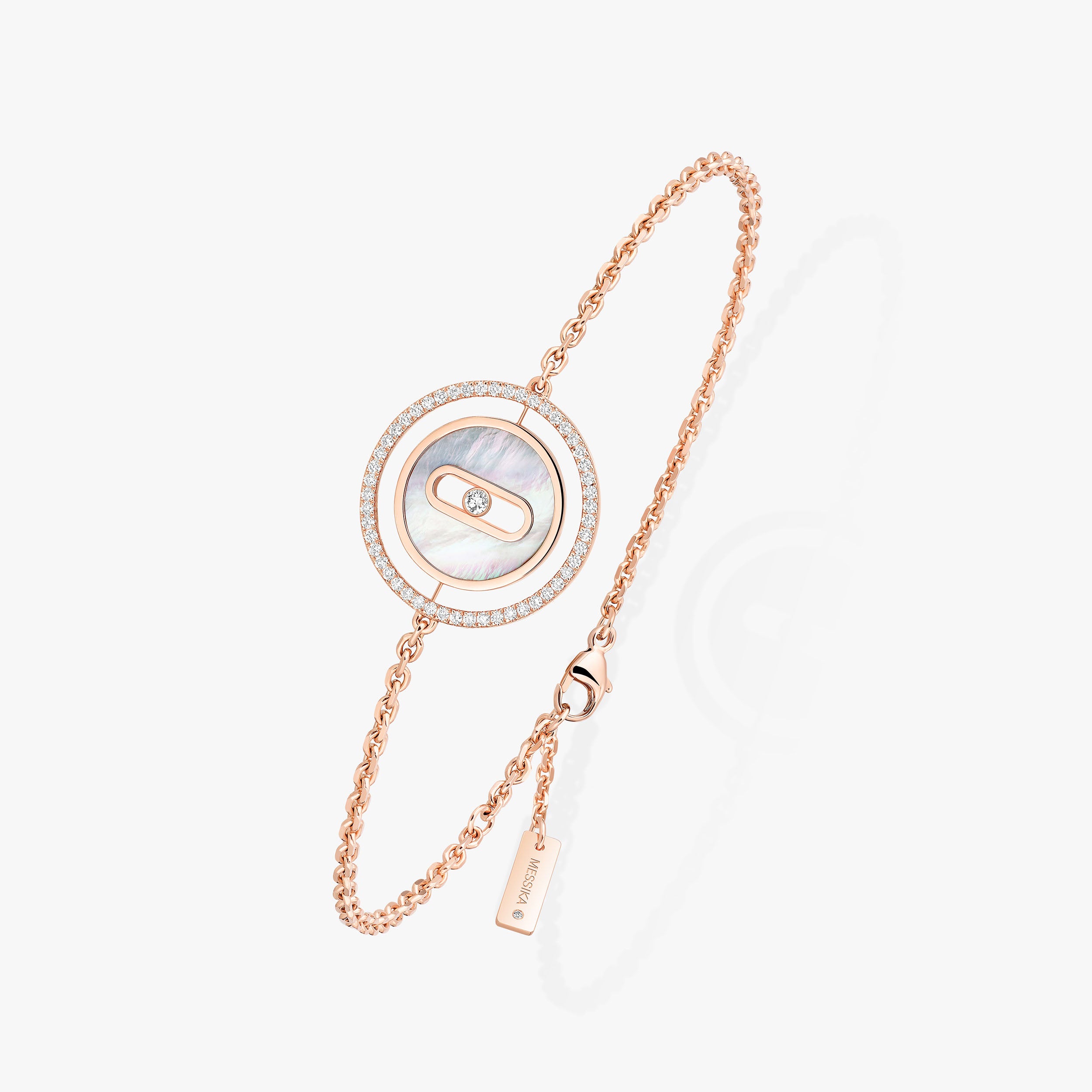 Messika Lucky Move SM White Mother-of-Pearl Bracelet