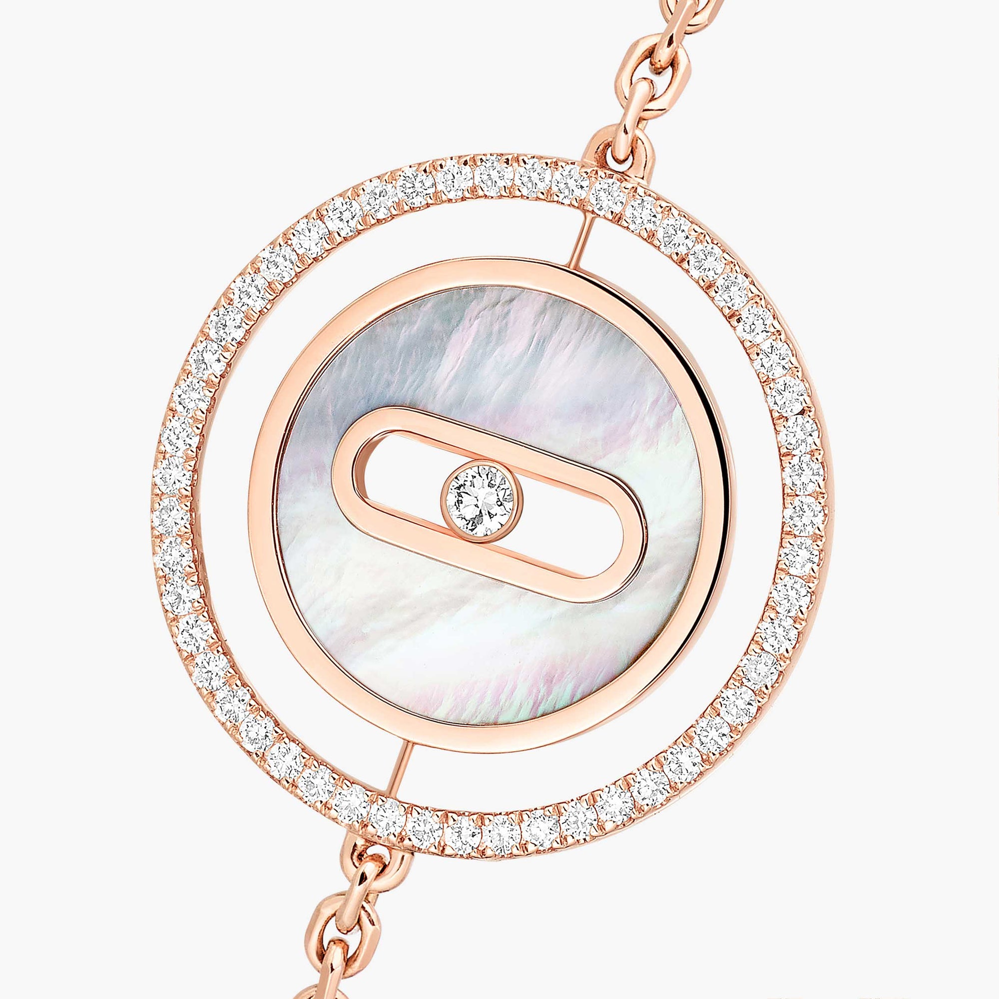 Messika Lucky Move SM White Mother-of-Pearl Bracelet