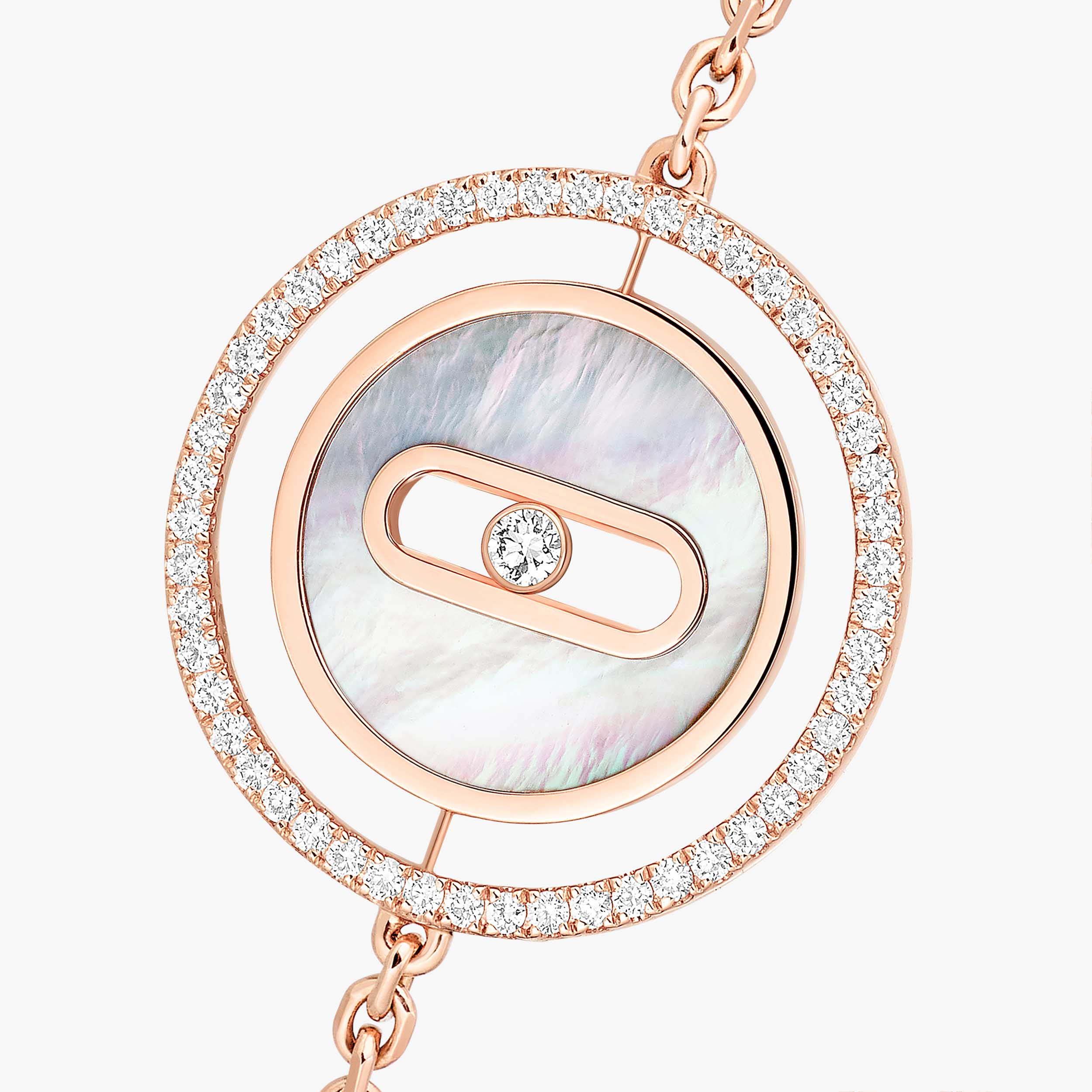 Messika Lucky Move SM White Mother-of-Pearl Bracelet
