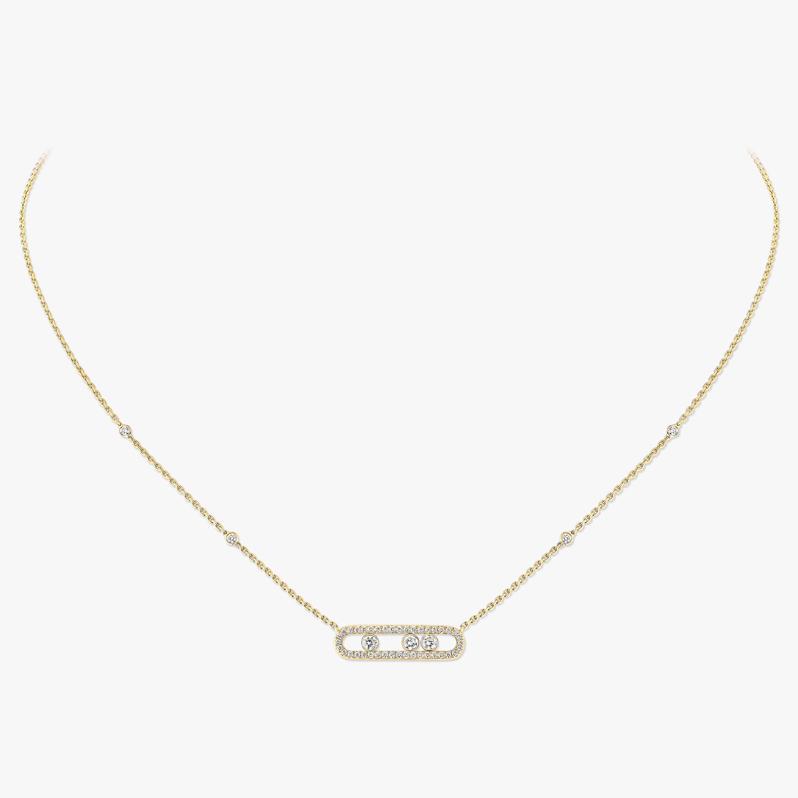 Messika Baby Move Pavé Necklace