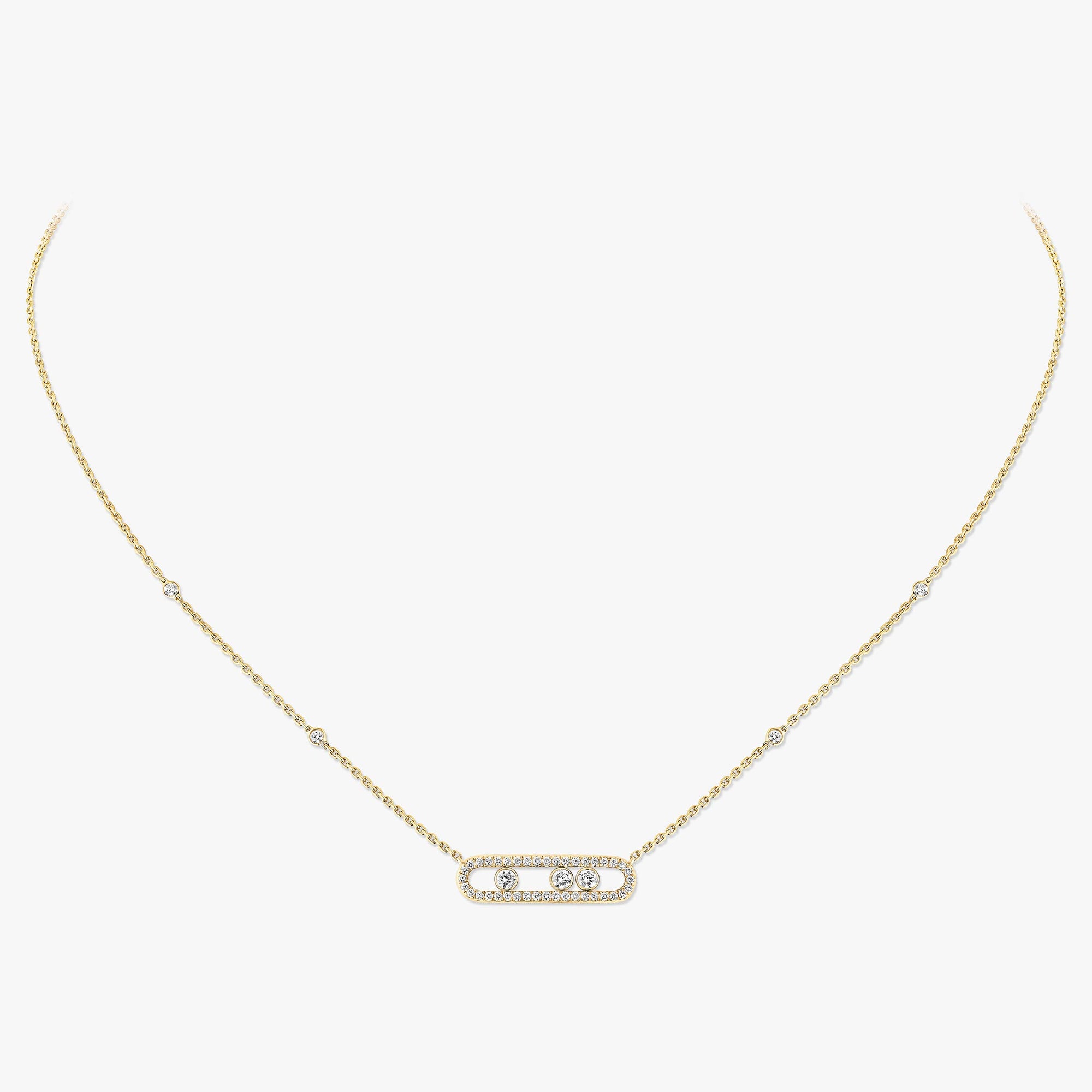 Messika Baby Move Pavé Necklace