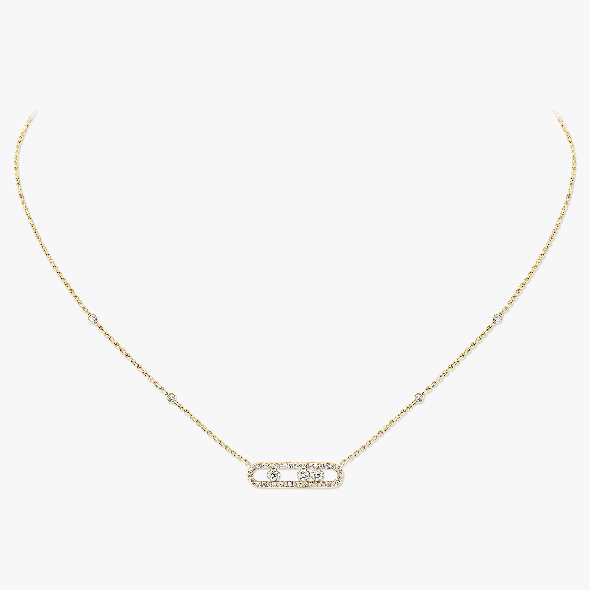 Messika Baby Move Pavé Necklace