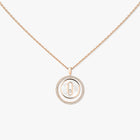 Messika White Mother-of-Pearl Lucky Move SM Necklace