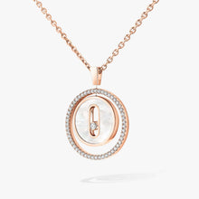 Messika White Mother-of-Pearl Lucky Move SM Necklace