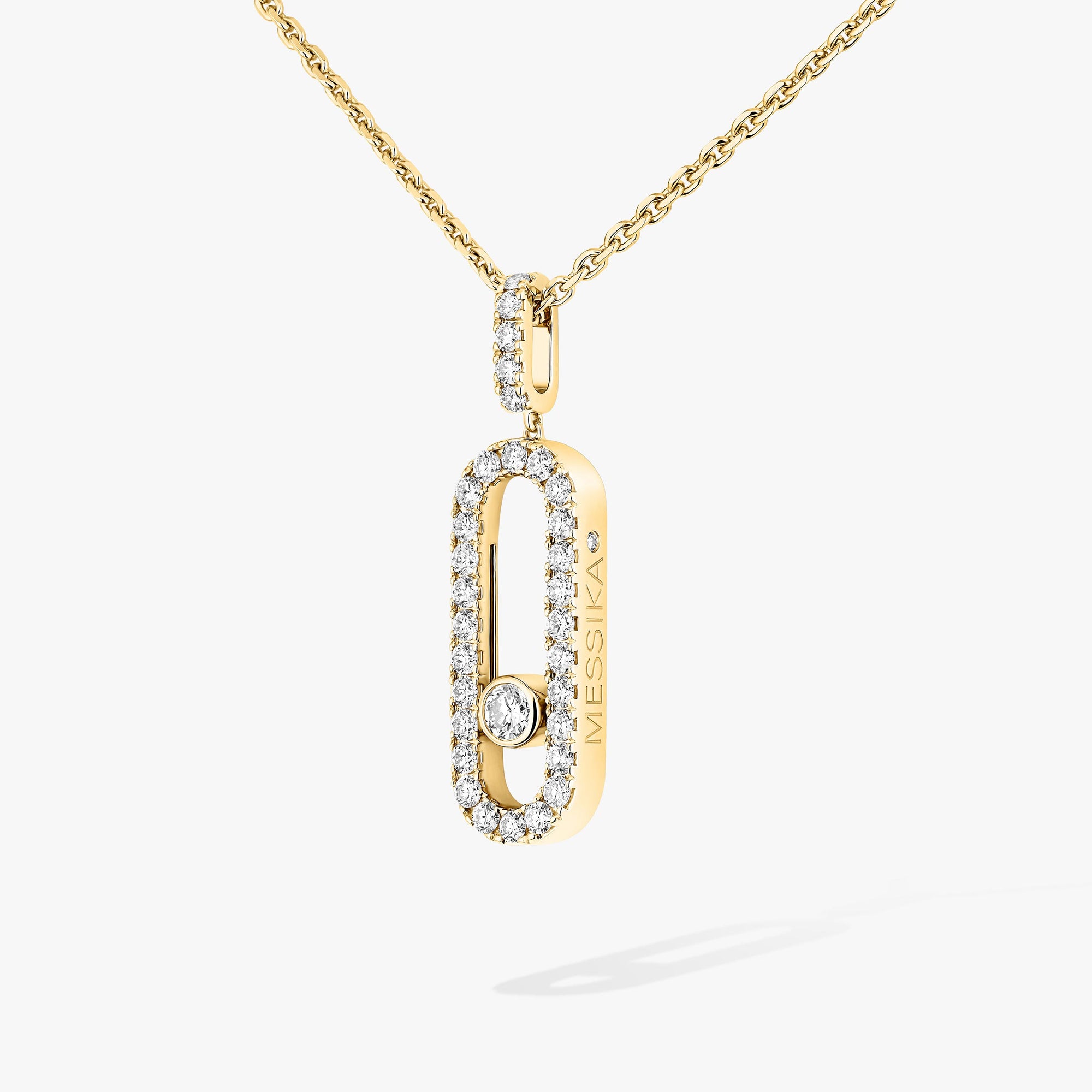 Messika Move Uno Pavé LM Necklace