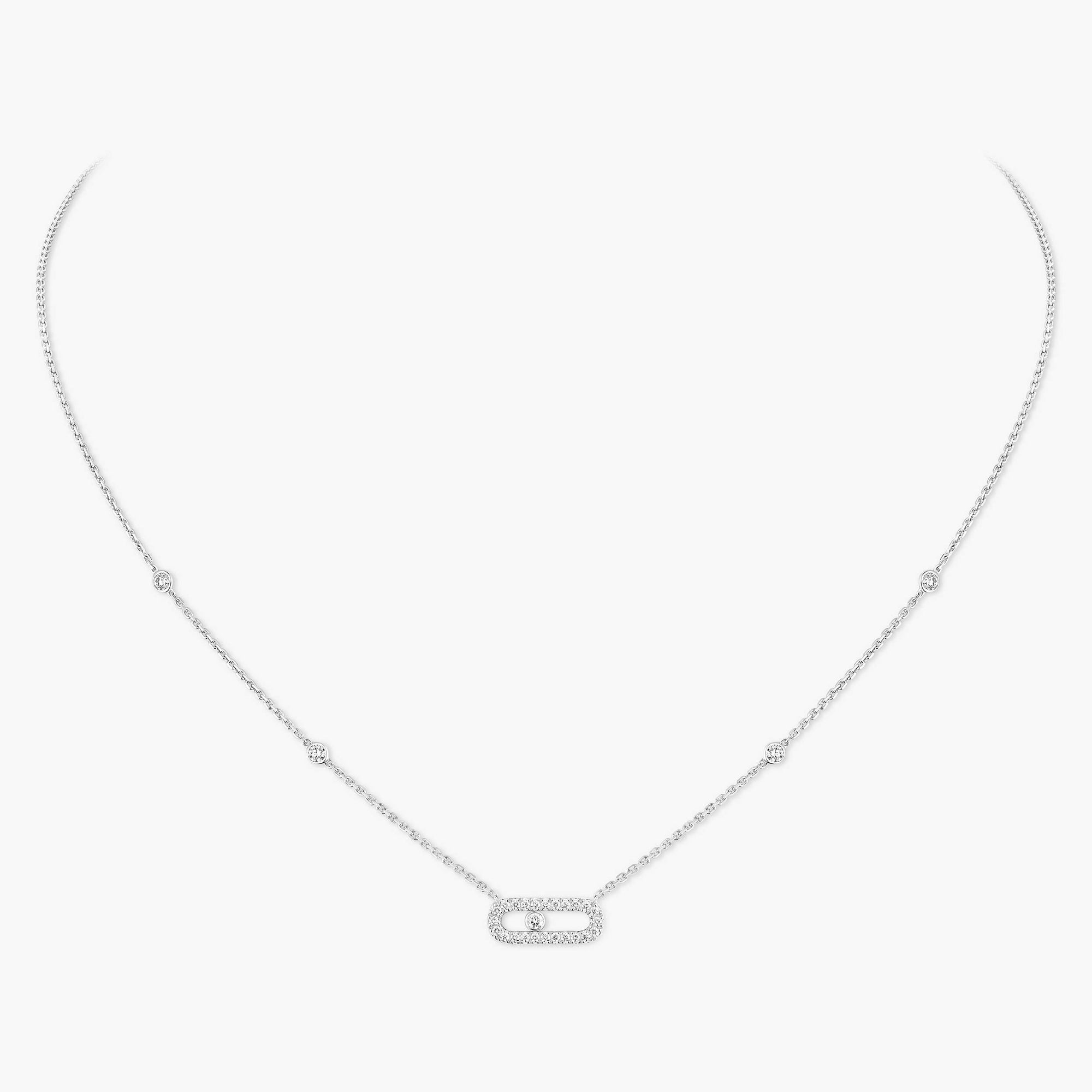 Messika Uno Pavé Necklace