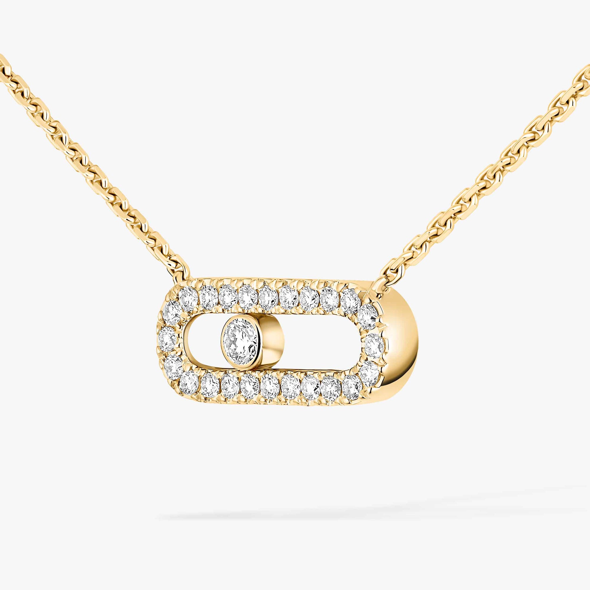 Messika Move Uno Pavé Necklace