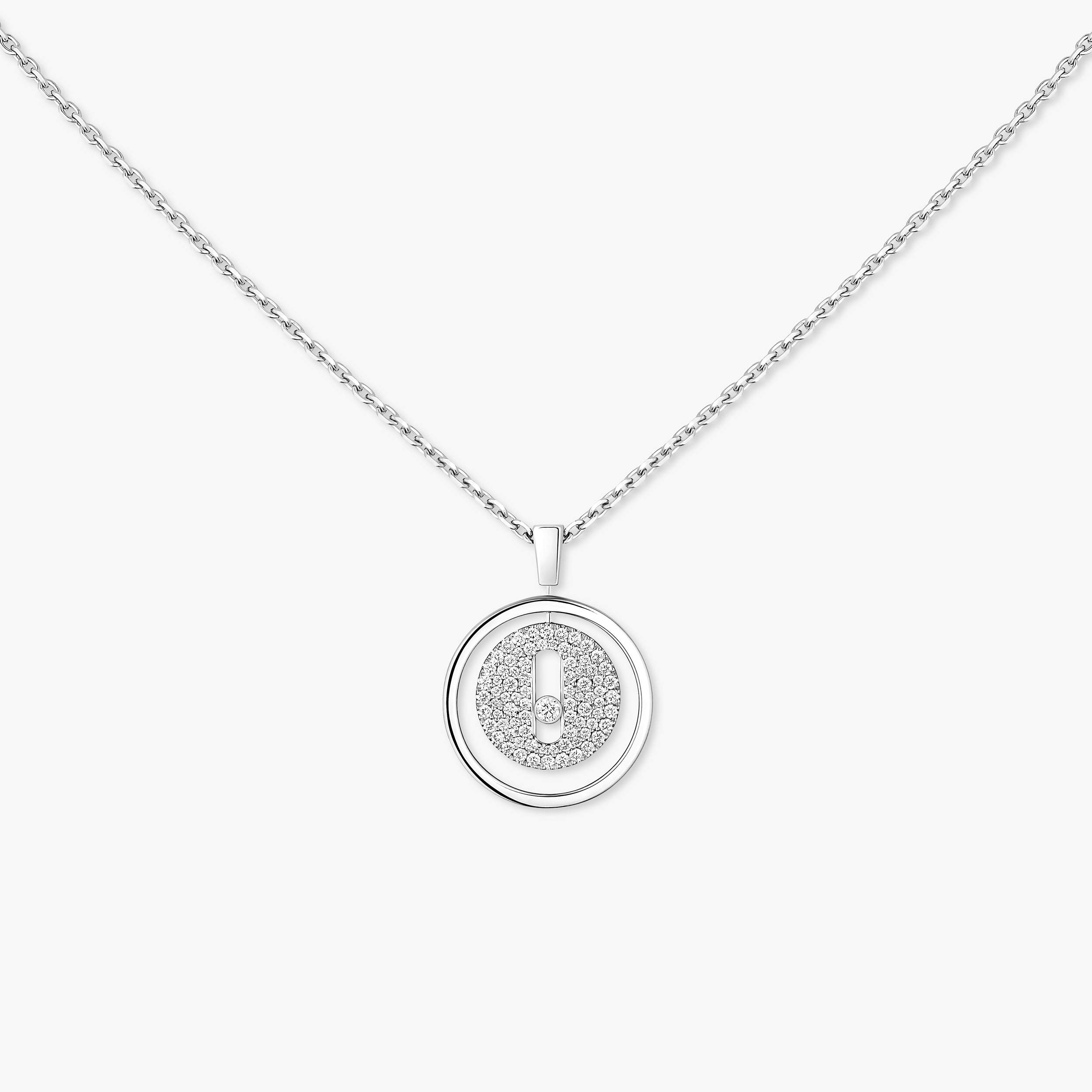 Messika Lucky Move SM Pavé Necklace