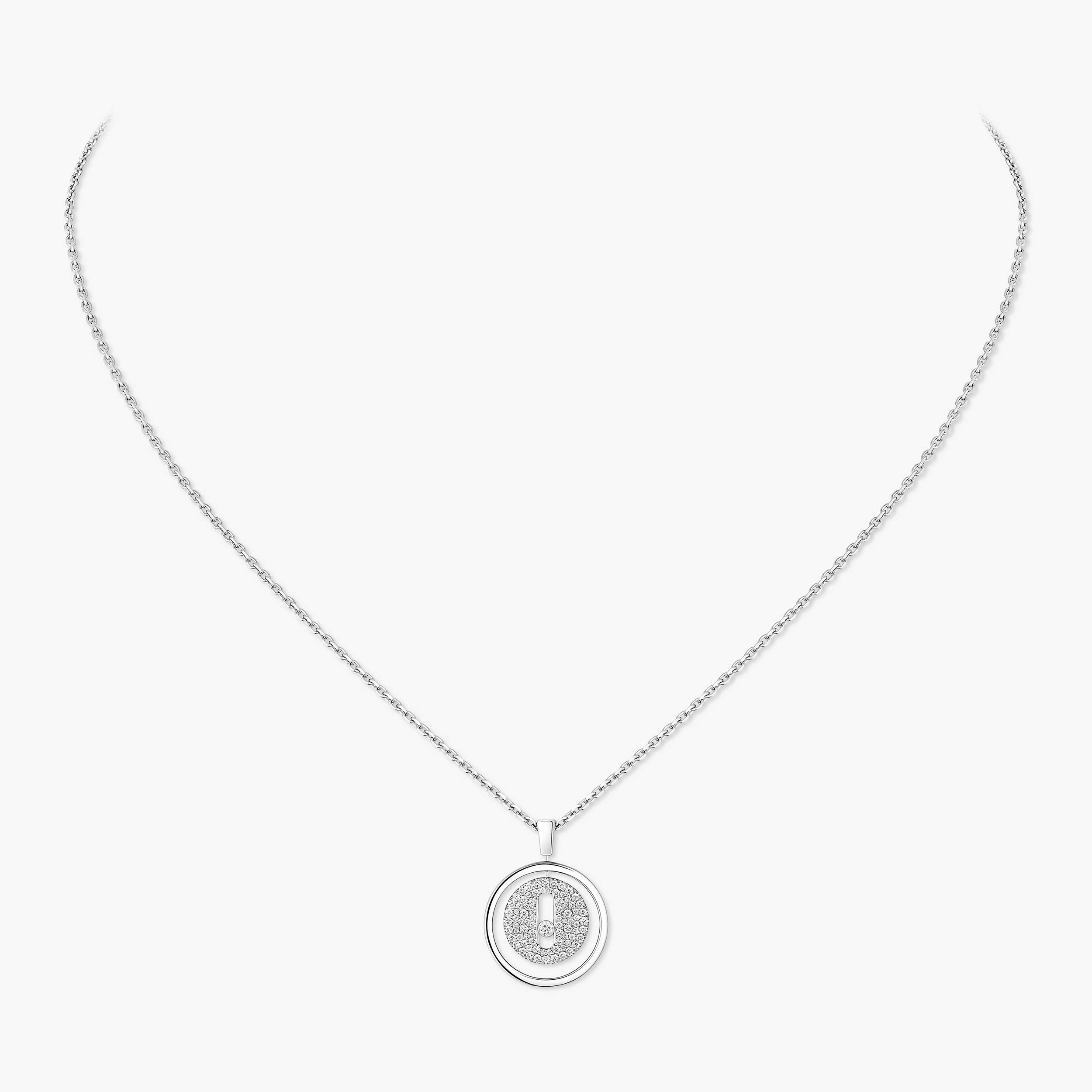 Messika Lucky Move SM Pavé Necklace