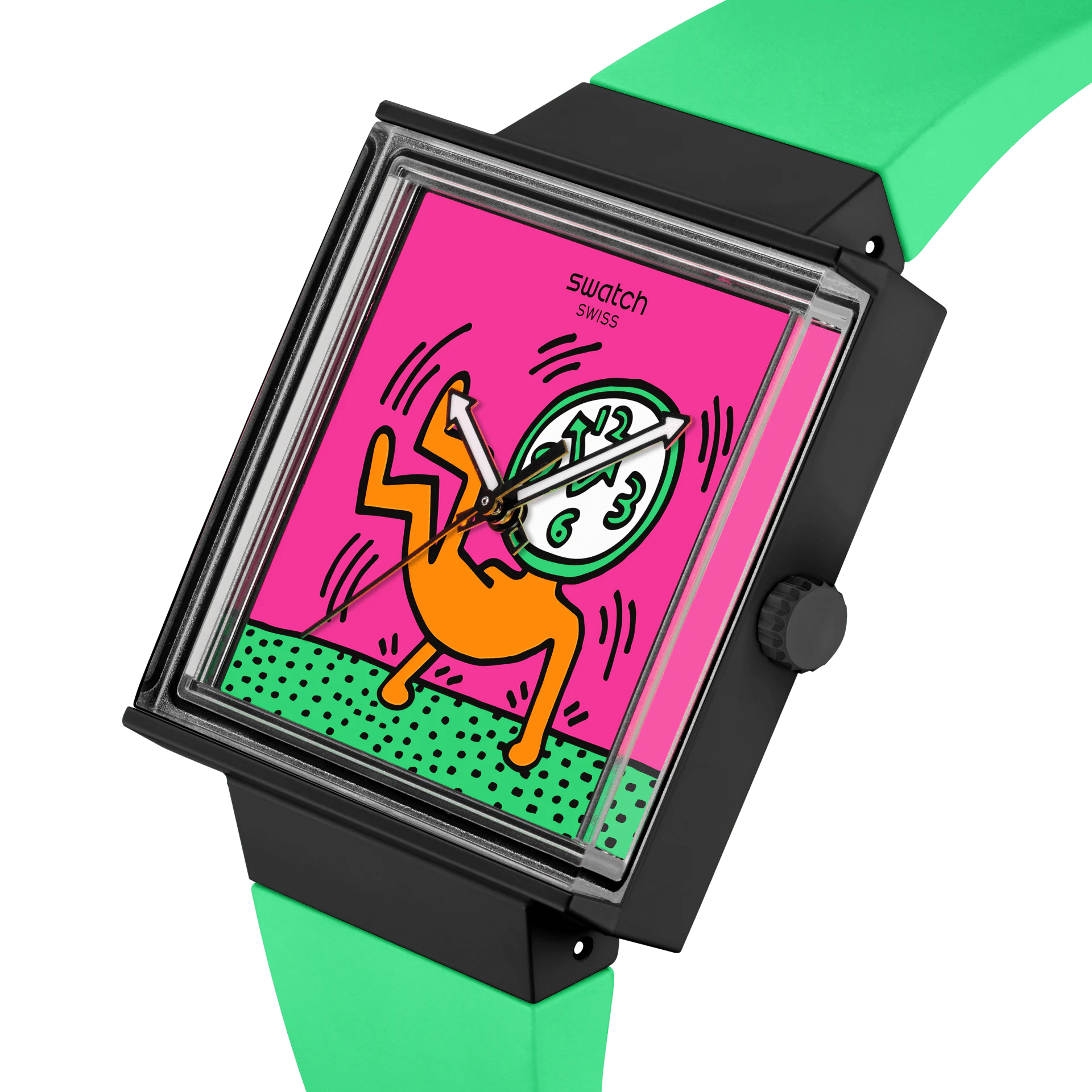 Swatch Watch Breaks Off - Keith Haring Collection