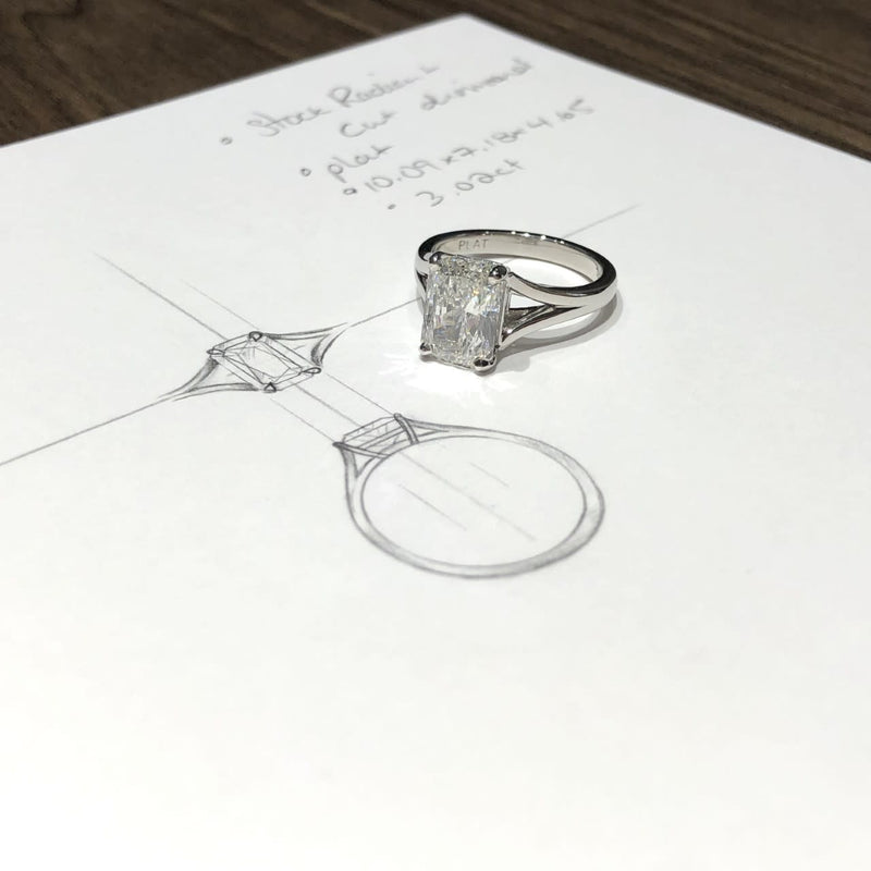 3.02 Royal Radiant Custom Ring